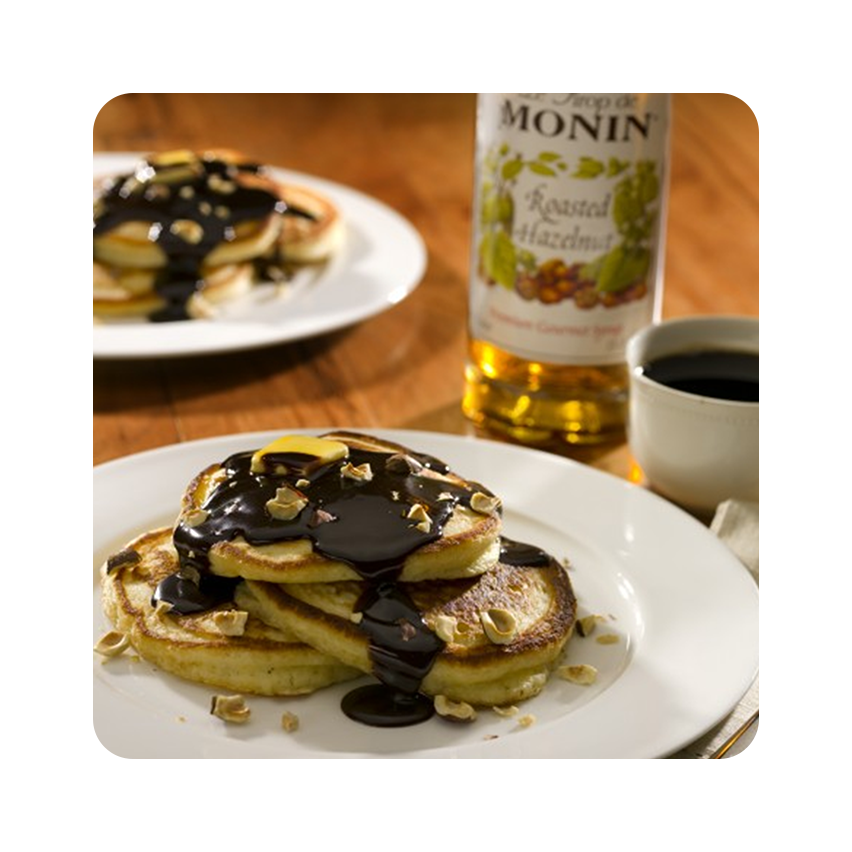 MONIN ROASTED HAZELNUT PANCAKES